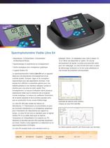 Gamme de Spectrophotomètres UV/Visible Libra - 4