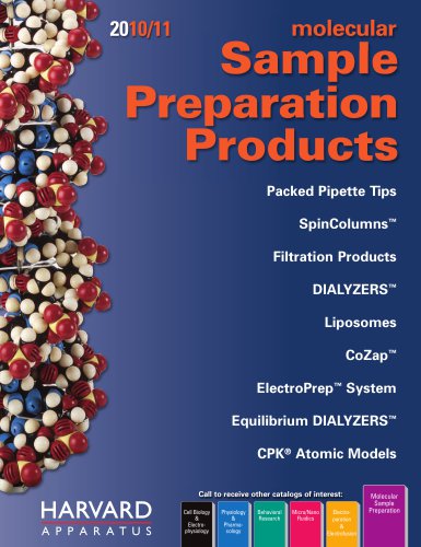 Harvard Apparatus Sample Preparation Catalog