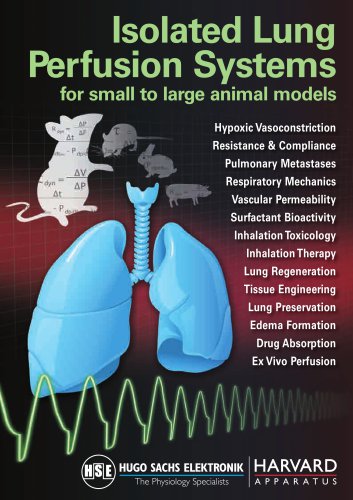 Hugo Sachs Elektronik/Harvard Apparatus Isolated Lung Perfusion Systems Guide