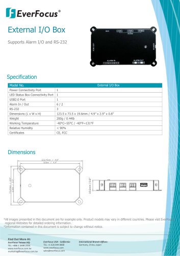 External I/O Box