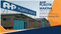 AHP PLASTIK MAKINA General Catalog 2021