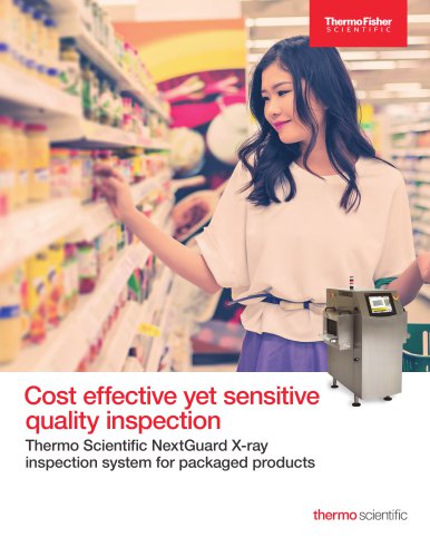 Thermo Scientific_NextGuard X-ray Inspection Brochure