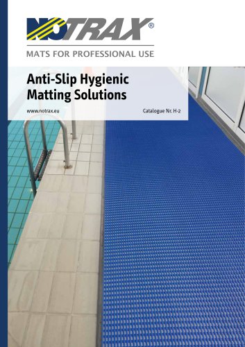 Anti-Slip Hygienic Matting Solutions