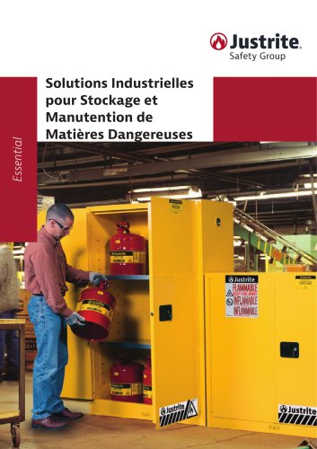 Solutions Industrielles pour Stockage et Manutention de Matières Dangereuses