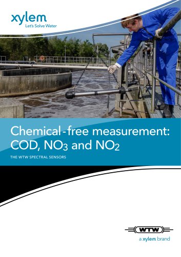 Chemical-free measurement: COD, NO3 and NO2