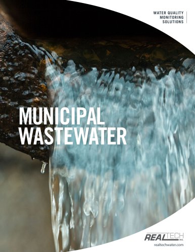 Municipal Wastewater Monitoring Applications - Real Tech