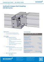 Hydraulic Gripper Rail Coupling HK 100 Series