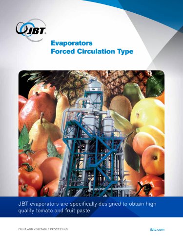 Evaporator Forced Circulation Type