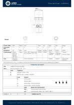 Fiche technique capteur radar de niveau d'eau LNR06V4-2