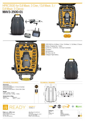 HPRC3500 for DJI Mavic 3 Cine / DJI Mavic 3