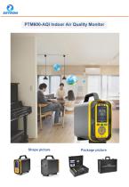 PTM600-AQI Indoor Air Quality Monitoring Brochure