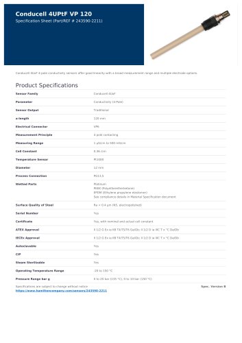 Conducell 4USF VP 120