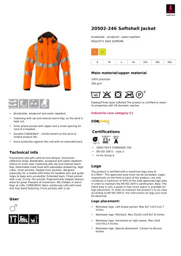 20502-246 Softshell Jacket