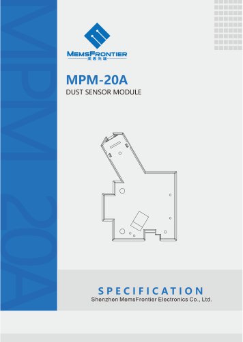 MemsFrontier MPM-20A Dust Sensor Module