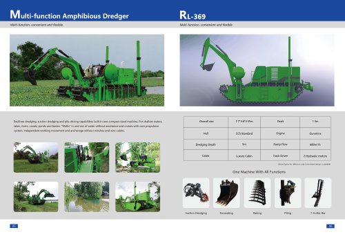 MUlti-function Amphibious Dredger-369