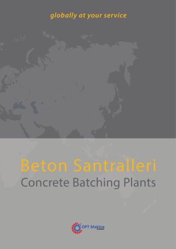 Concrete batching plants