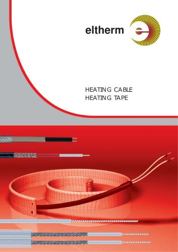 Heating cable, heating tape