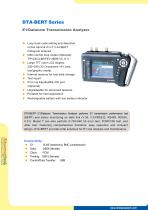 DTA-BERT Series  E1/Datacom Transmission Analyzer