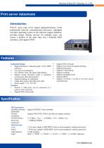 PS2000 ZLWL Print Server specification