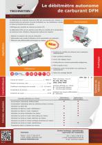 DFM débitmètres de carburant autonomes