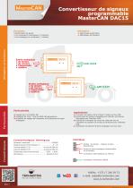 MasterCAN DAC15 Convertisseur de signal programmable - 1