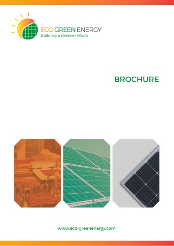 Brochure product Eco Green Energy