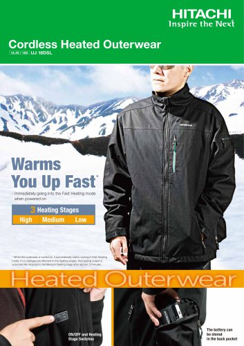 Cordless Heated Outerwear