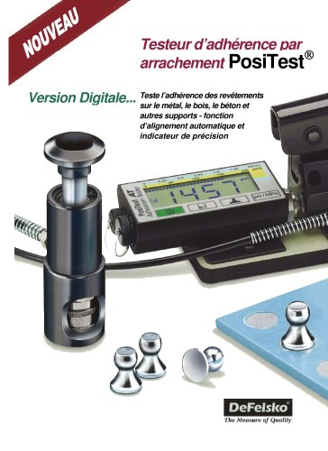 PosiTest Adhesion Tester - French