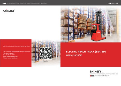 seated reach truck MFZ