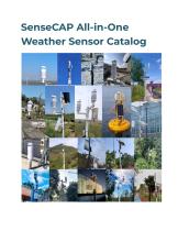 SenseCAP All-in-One Compact Weather Sensor Catalog