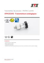 ATM.ECO/IS Transmetteur analogique ATEX avec compensation en température