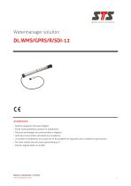 DL.WMS/GPRS/R/SDI-12 Système de gestion de l'eau GPRS avec sonde multi-paramètre - 1