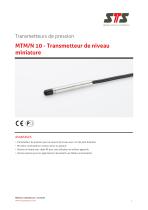 MTM/N 10 Sonde de niveau miniature