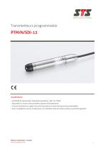 PTM/N/SDI-12 Sonde de niveau programmable SDI-12 - 1