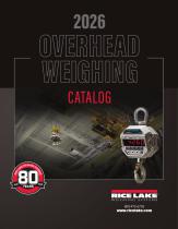 Overhead Weighing Catalog 2026