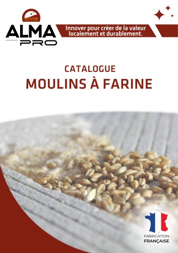 Catalogue moulins à farine ALMA PRO