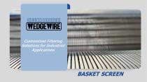 Basket Wedge Wire Screen