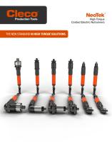 NeoTek™ High Torque Corded Electric Nutrunners