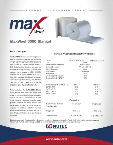 MaxWool 3000 Blanket