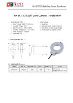 XH-SCT-T70 Split Core Current Transformer(CT)