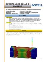 SPECIAL LOAD CELLS &  LIMITERS