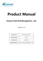 KK300-ST Peristaltic Pump Manual