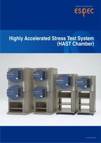 Highly Accelerated Stress Test Chambers HAST