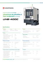 UHB-400C Centre de gravure et de fraisage ultrasonore de précision à haut rendement