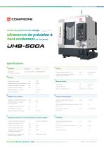 UHB-500A Centre de gravure et de fraisage ultrasonore de précision à haut rendement