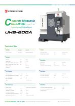 UHB-600A Conprofe Ultrasonic Hard-Brittle Engraving & Milling Center  20220512 VE2.0