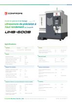 UHB-600B Centre de gravure et de fraisage ultrasonore de précision à haut rendement