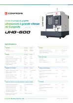 UHG-600 Centre d’usinage de graphite ultrasonore à grande vitesse de Conprofe