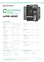 UPG-600 Conprofe Ultrasonic Precision Graphite Machining Center