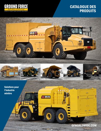 CATALOGUE DES PRODUITS